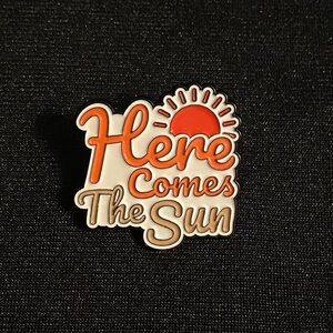 George Harrison gave us this beautiful song | Unisex enamel pin or magnet shines